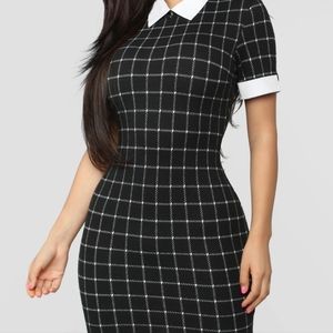 Fashion Nova Any Day of the Week Collared Dress